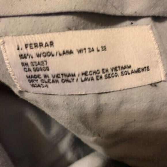 J.FERRAR SIZE 34X32 DRESS PANTS - Picture 6 of 6
